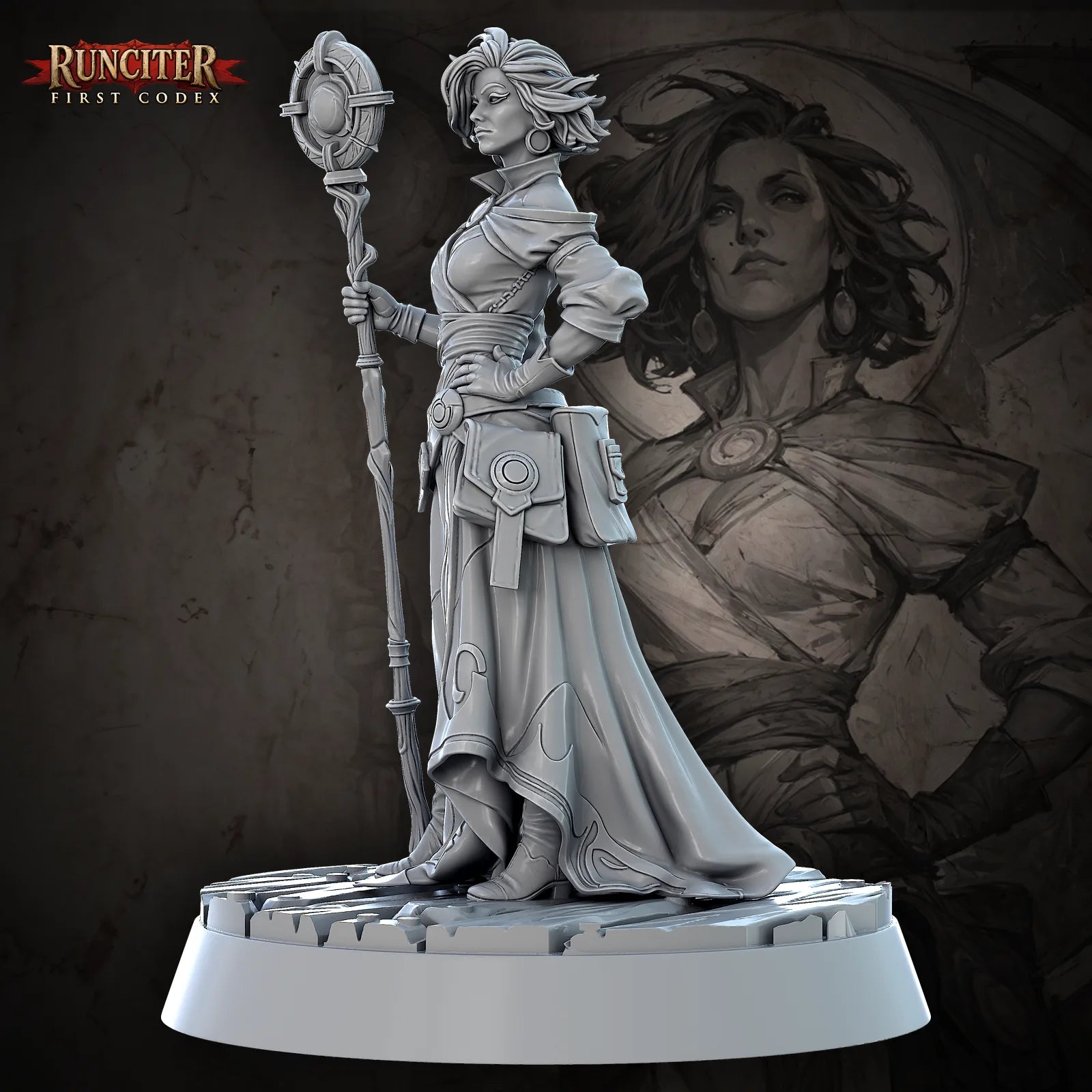 Soleia Whisperlight · Female Aasimar Wizard