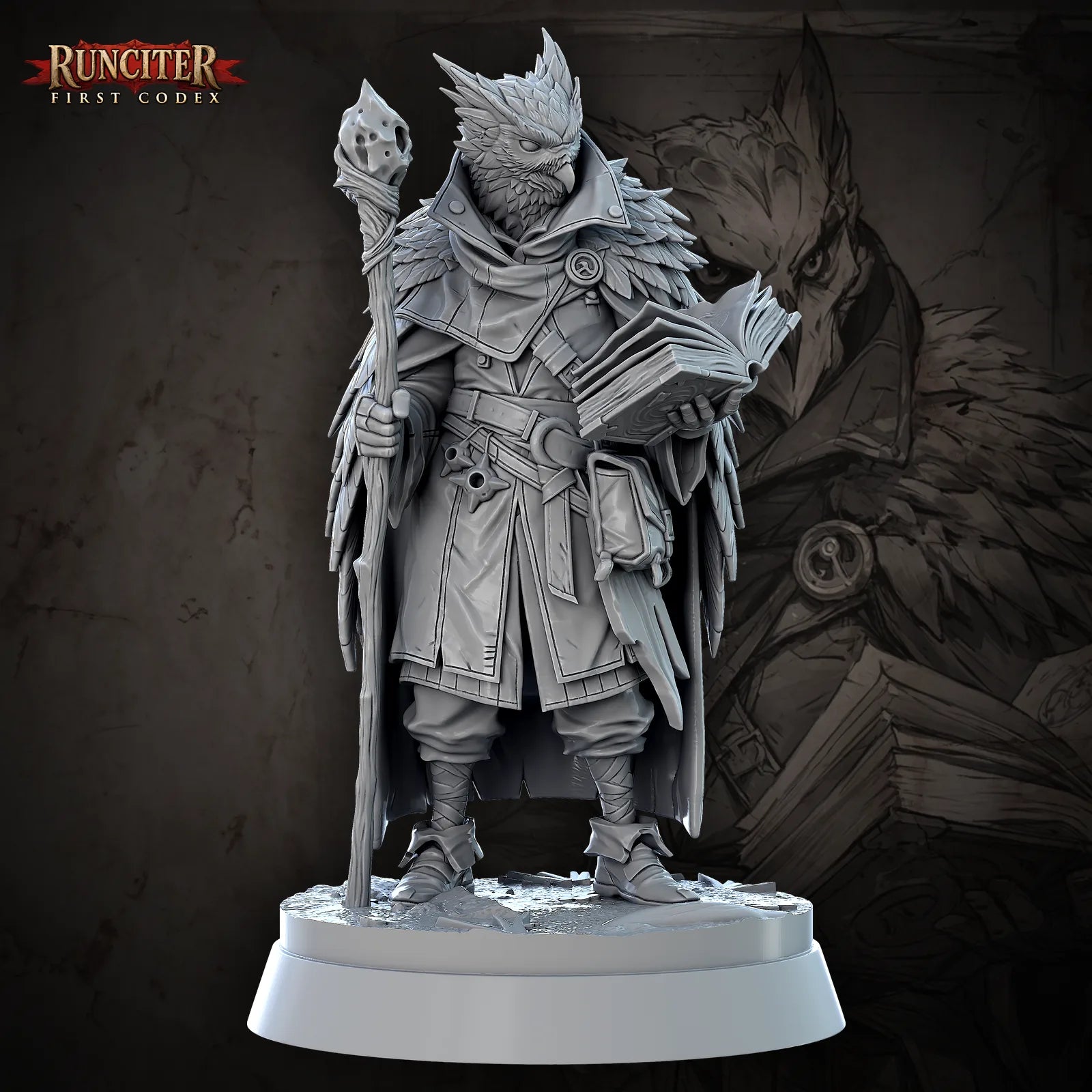 Owlkin Whisperglide · Female Owlin Wizard