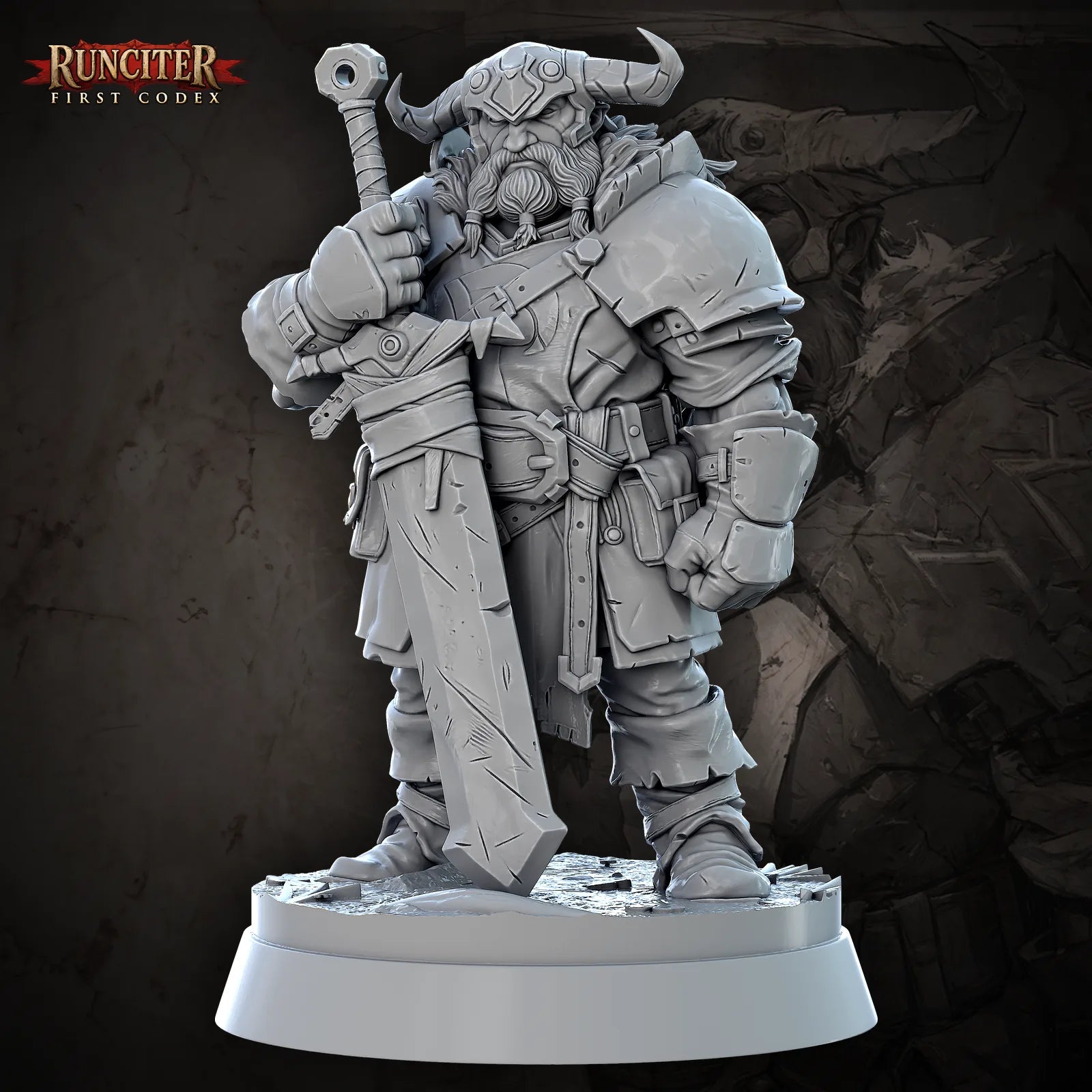 Greystone, the Steadfast · Male Dwarf Knight