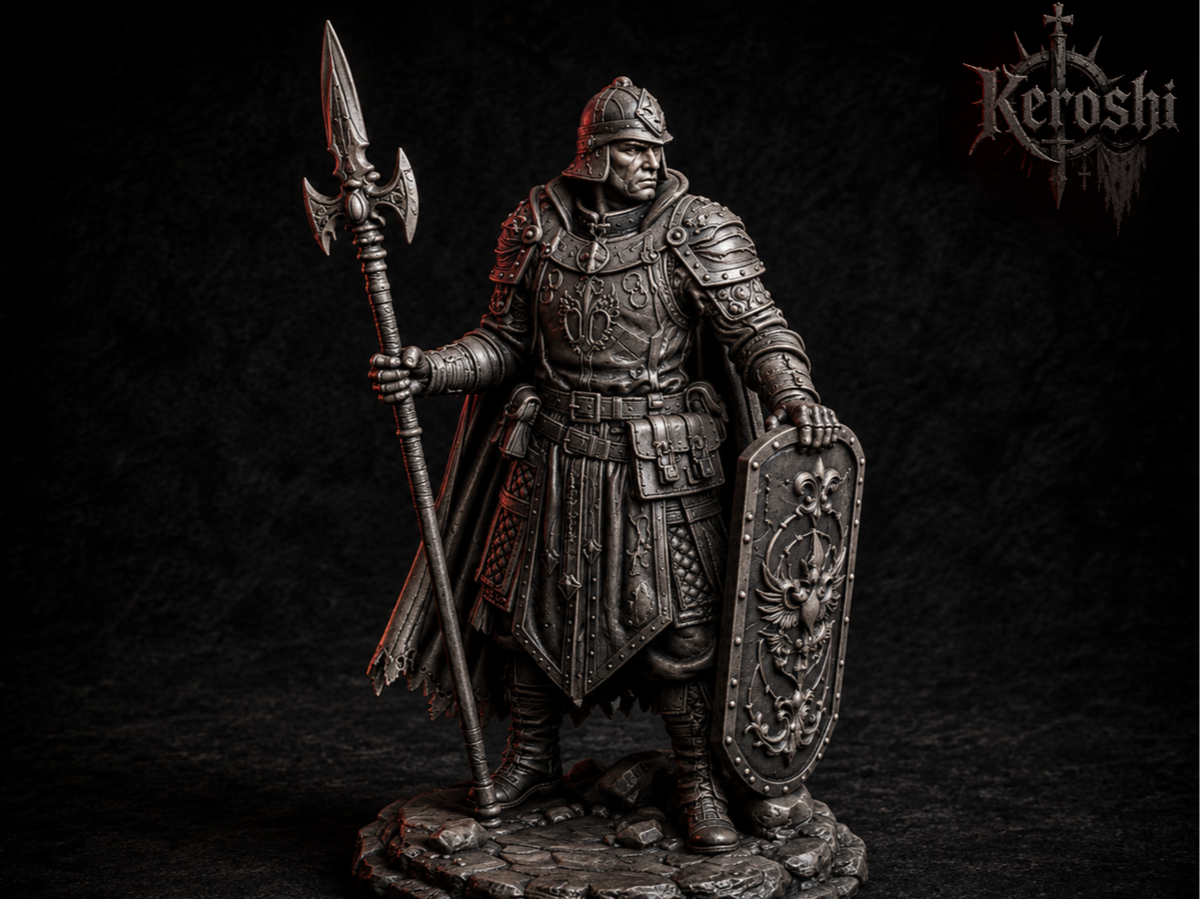 Special forces miniature, 32mm, unpainted resin