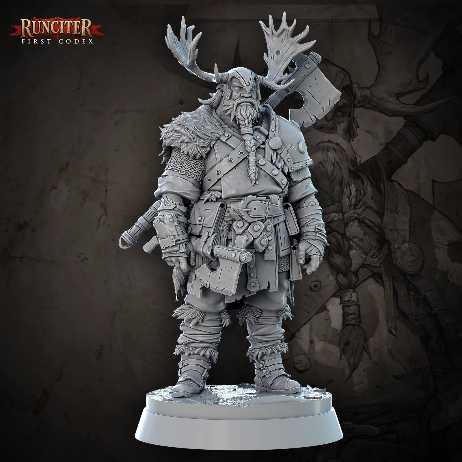 Stormur Stonehand · Male Human Barbarian