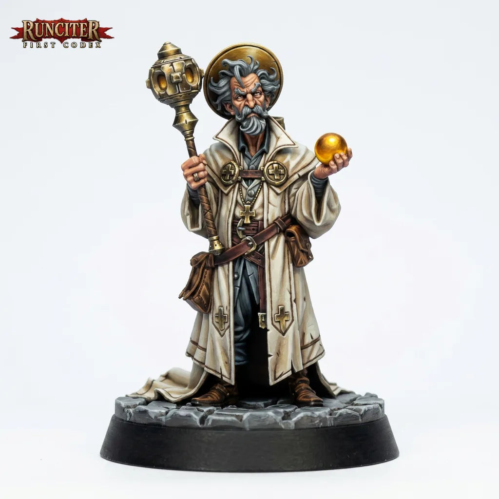 Pericus Sol · Male Aasimar Cleric