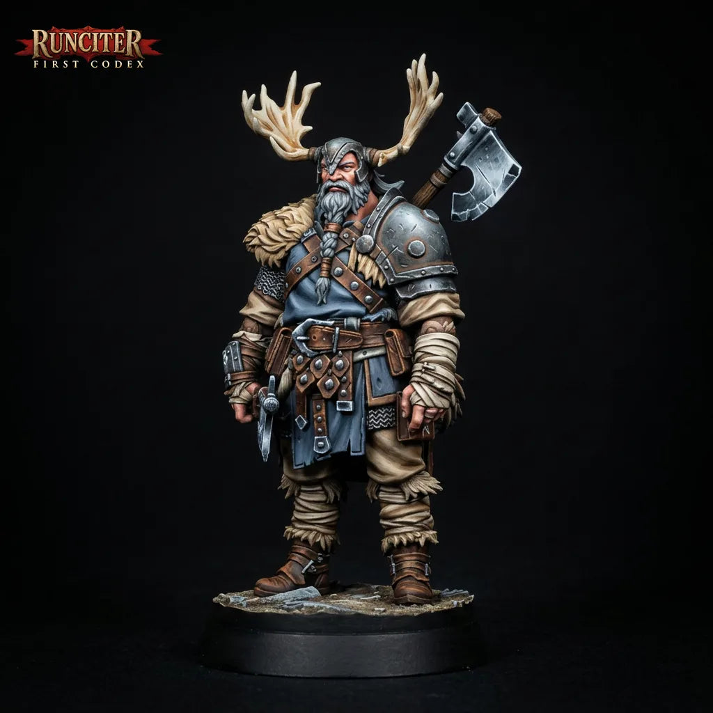 Stormur Stonehand · Male Human Barbarian