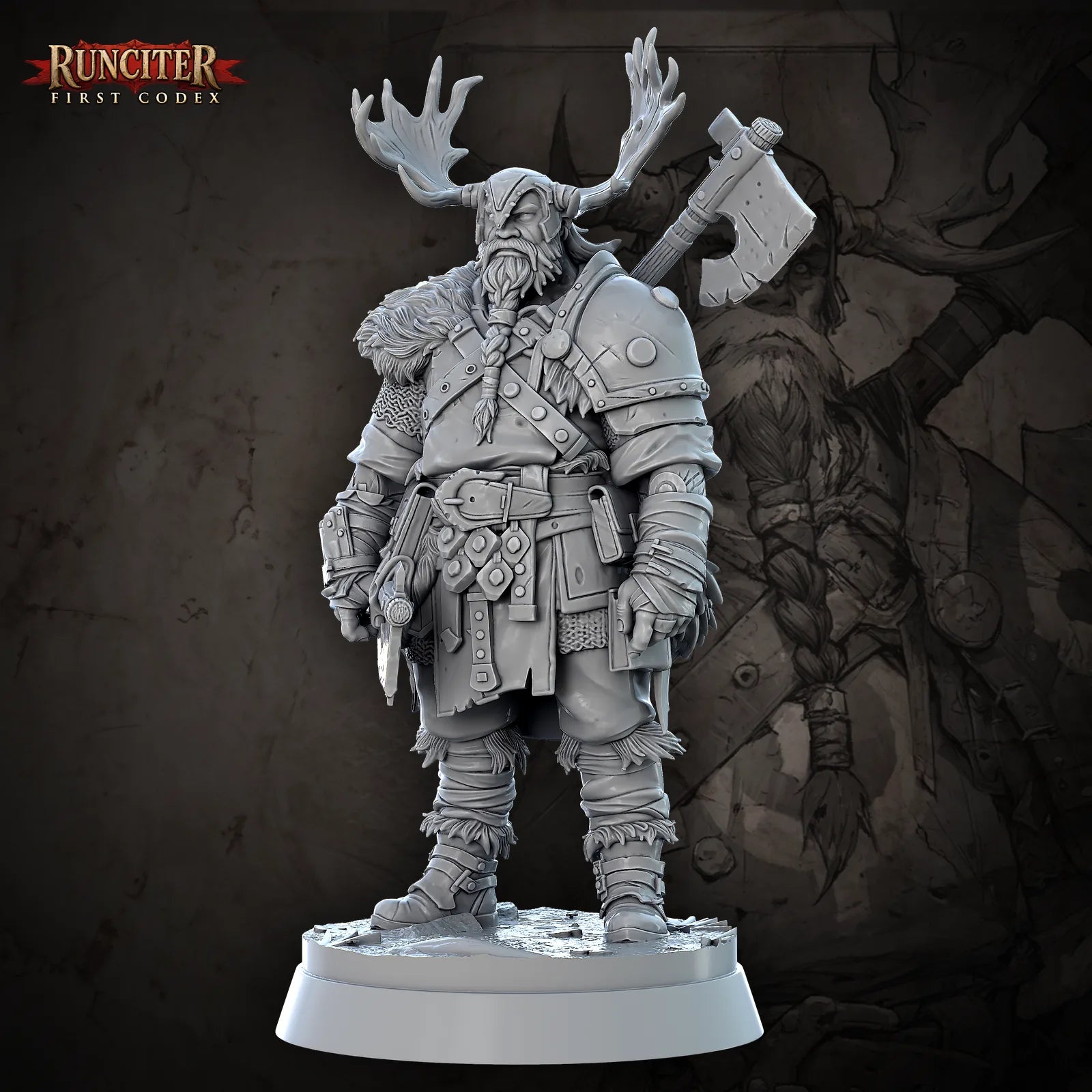 Stormur Stonehand · Male Human Barbarian