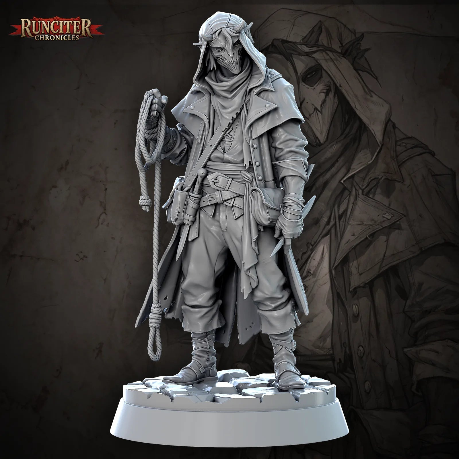Scourge · Male Tiefling Rogue