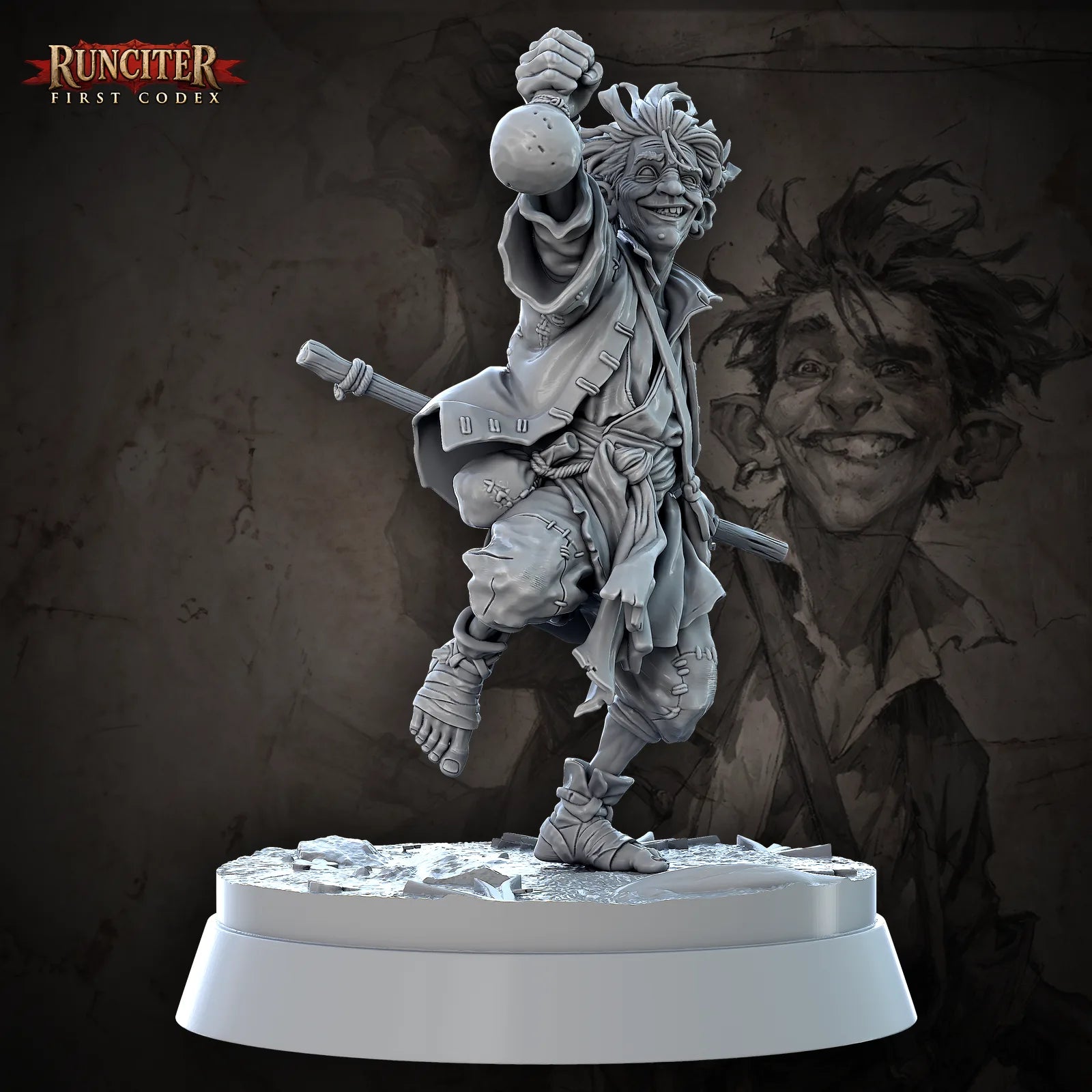 Barleyfoot · Male Halfling Monk