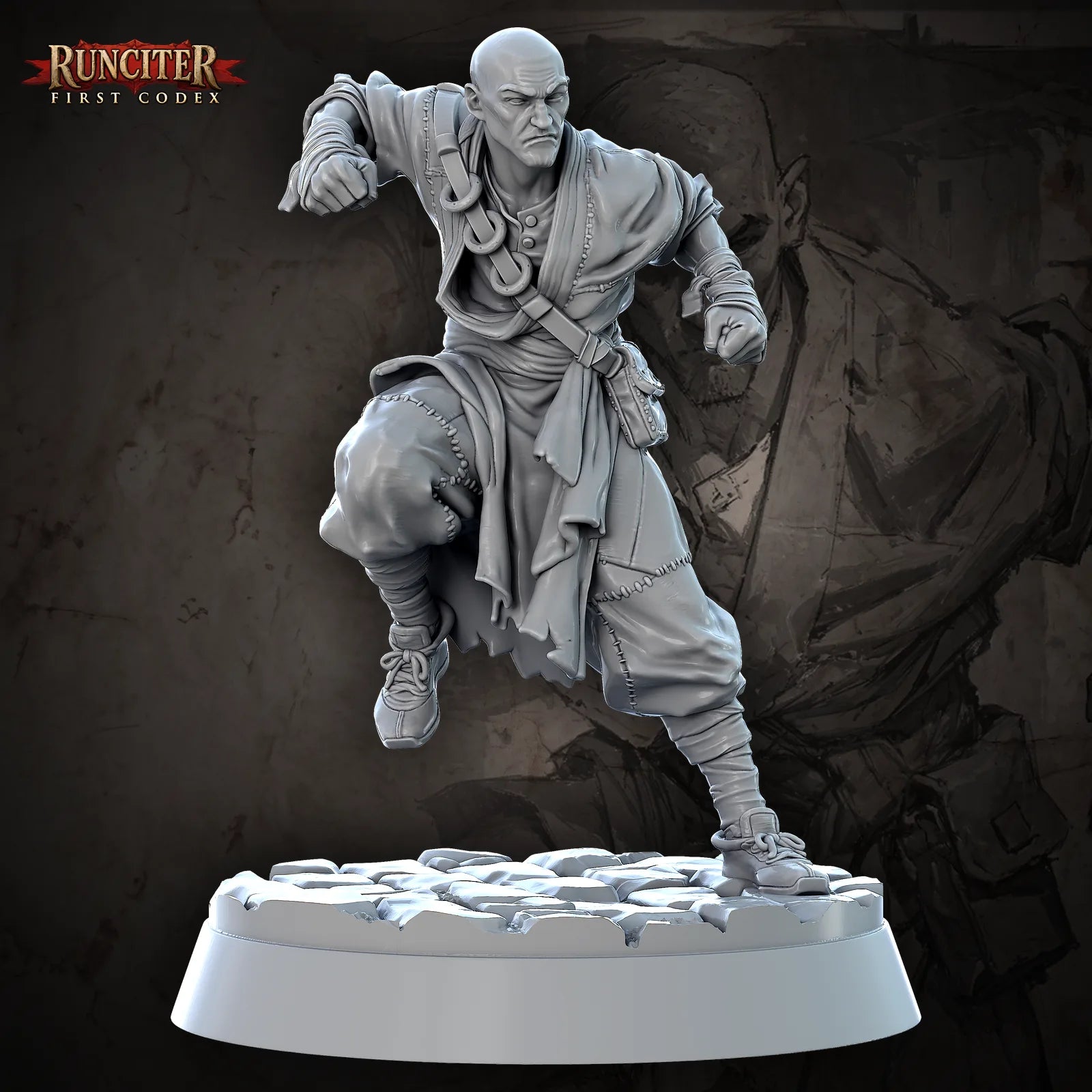 Joris the Unbent · Male Human Monk