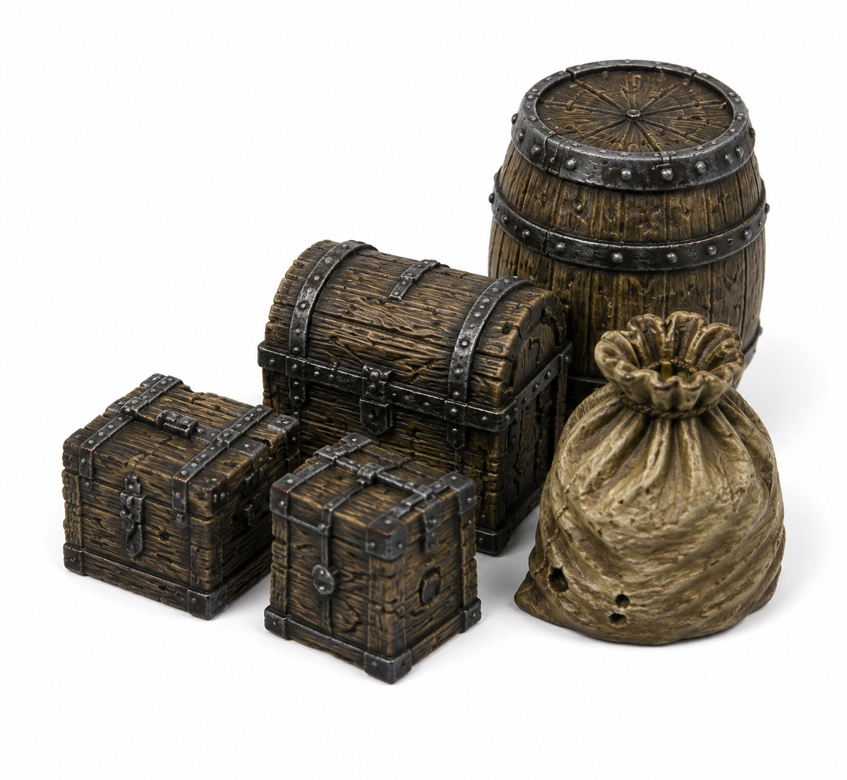 Camping terrain pack, further detail