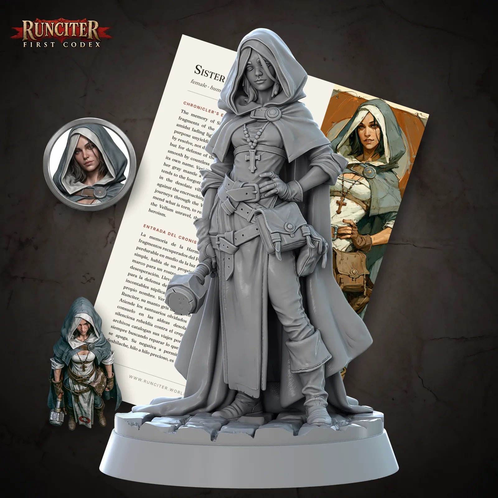 Sister Veridia · Female Human Cleric