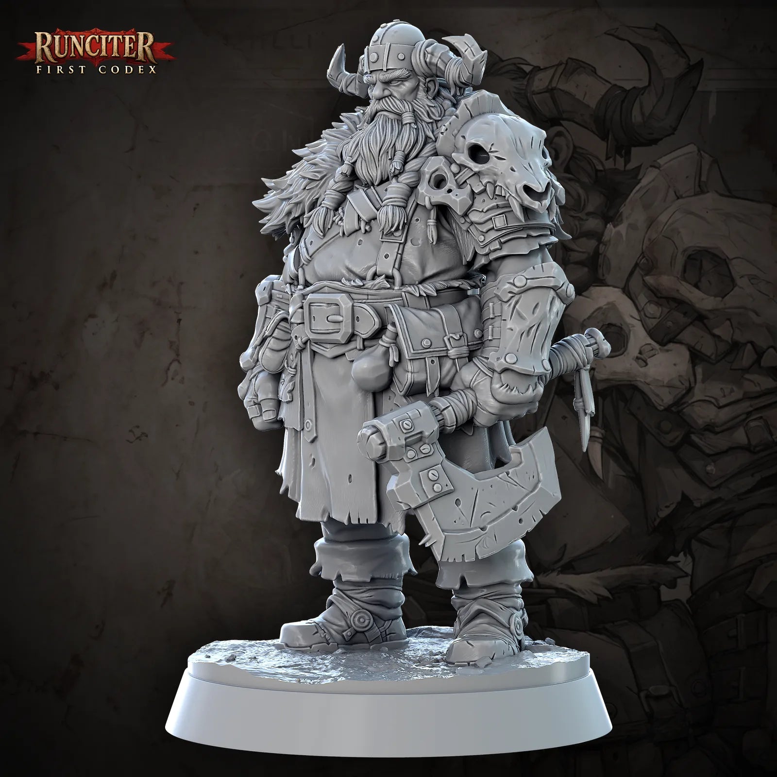 Gragn Stonebeard · Male Dwarf Barbarian