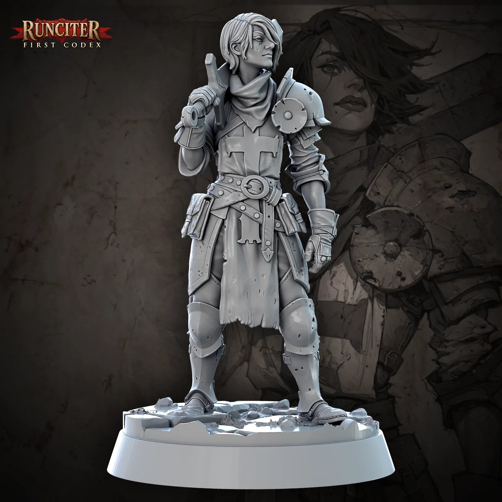 Isolde, the Iron Lament · Female Human Paladin