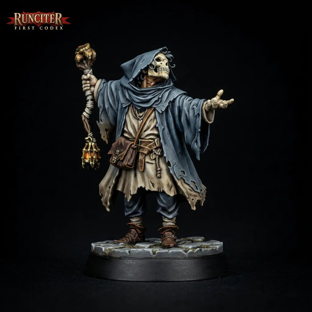 Milo Shadowfoot · Male Halfling Necromancer