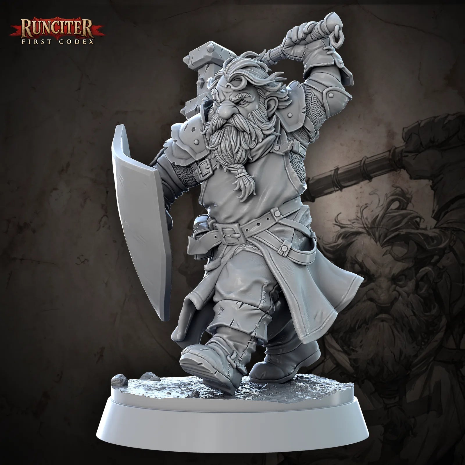 Thrain Stonehand · Male Dwarf Paladin