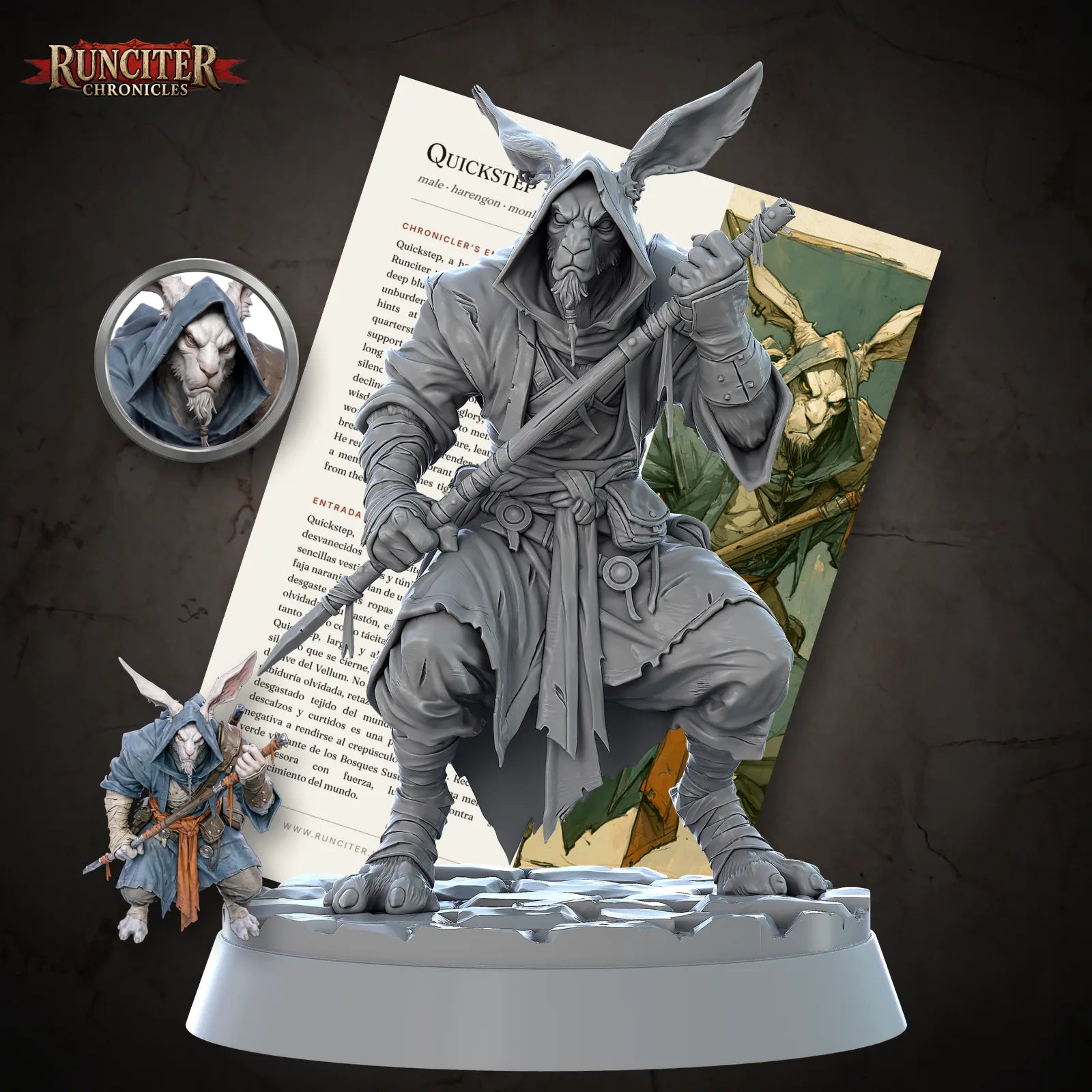 Quickstep · Male Harengon Monk