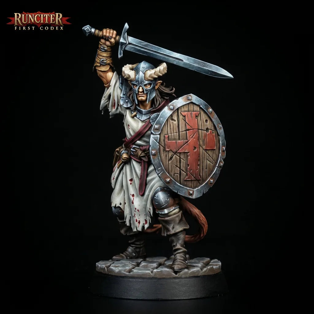 Valkyrie Emberheart · Female Tiefling Paladin