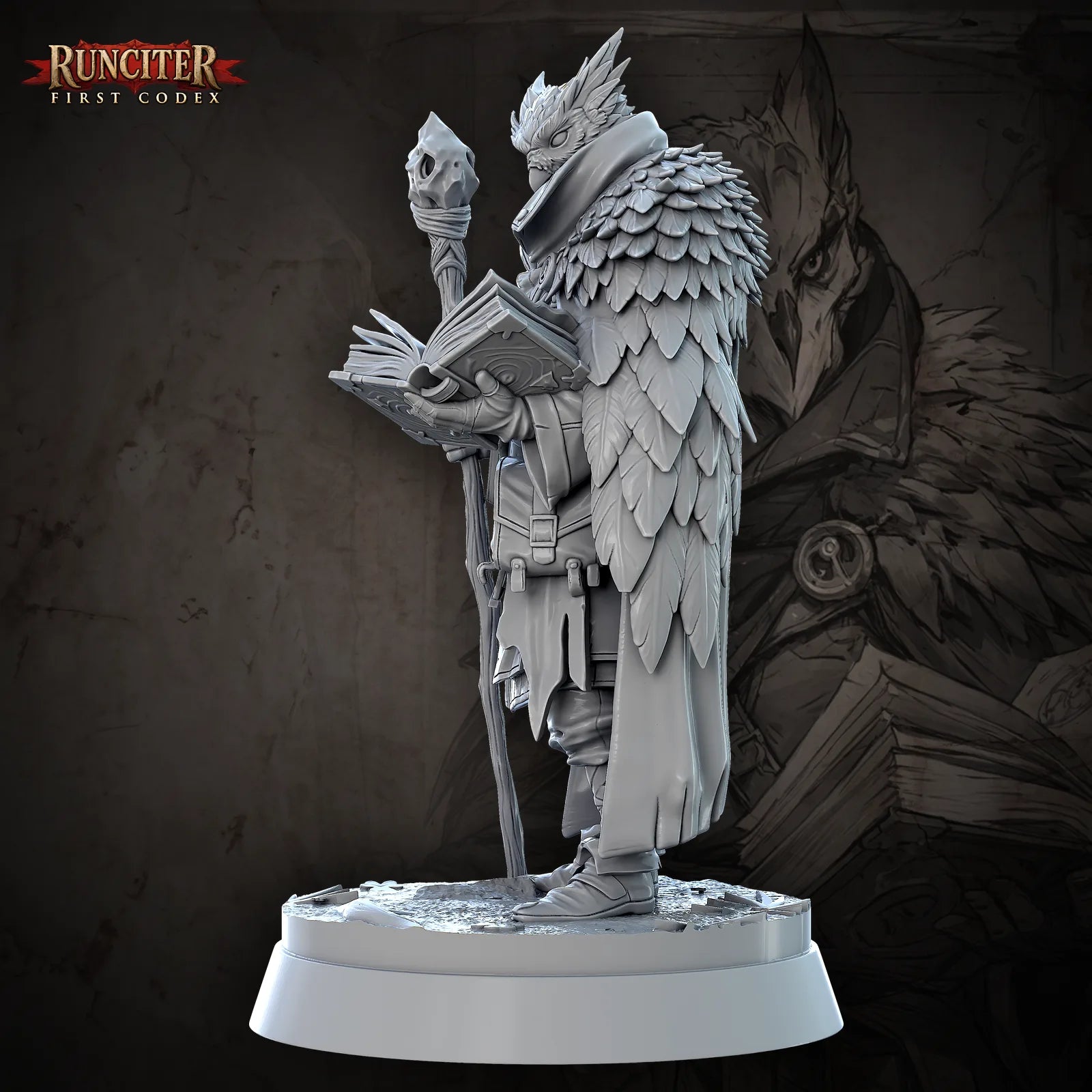 Owlkin Whisperglide · Female Owlin Wizard
