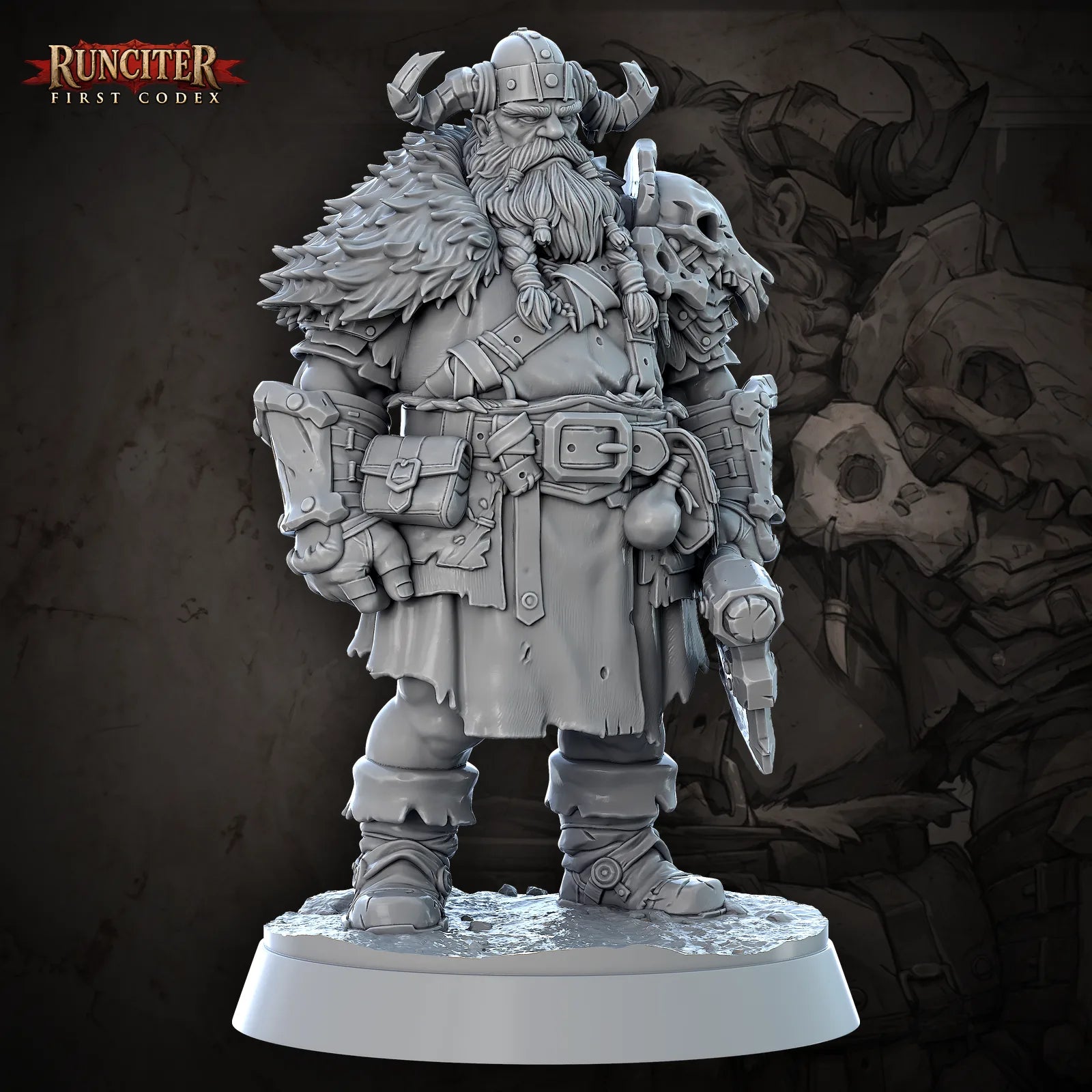 Gragn Stonebeard · Male Dwarf Barbarian