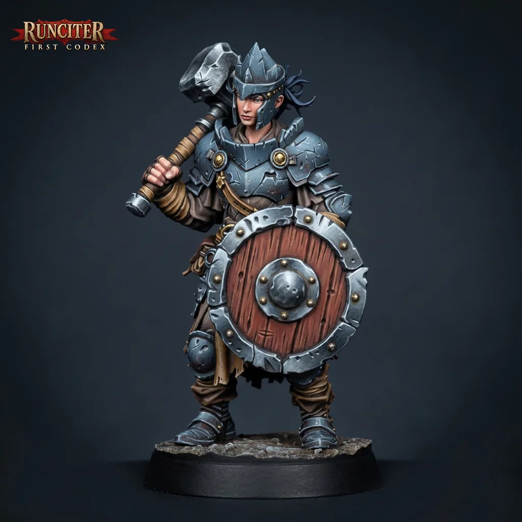 Morwenna Stonecrown · Female Goliath Cleric