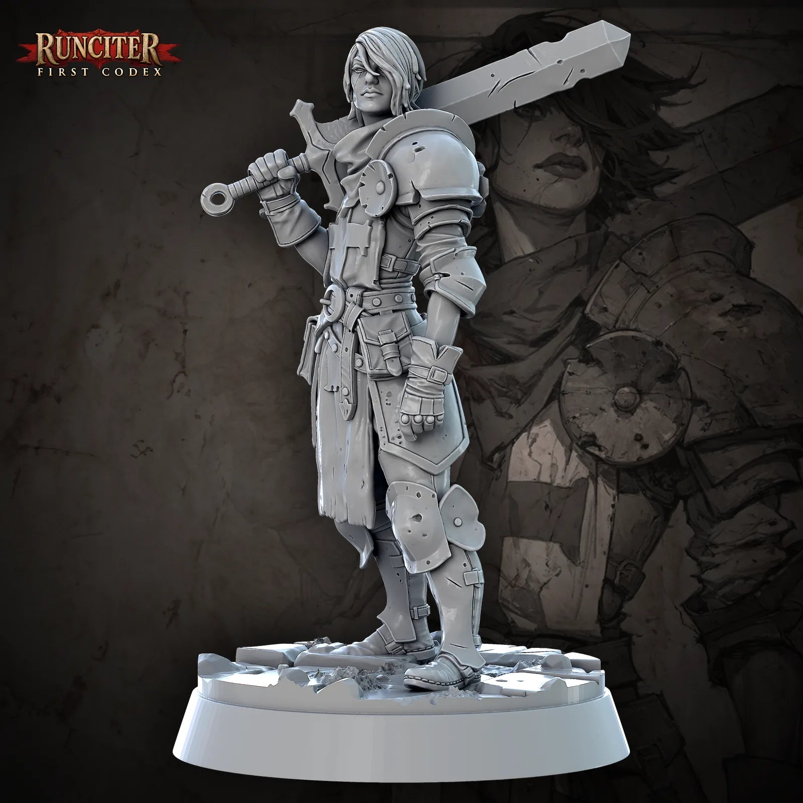 Isolde, the Iron Lament · Female Human Paladin