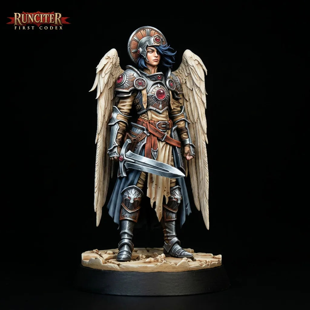 Valerius, the Unbroken Aegis · Female Aasimar Paladin