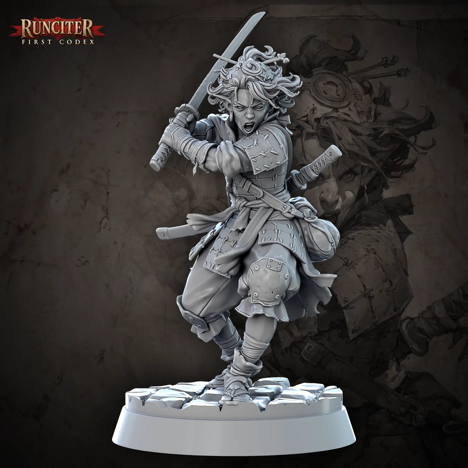 Kiyomi, the Unyielding Blossom · Female Elf Fighter