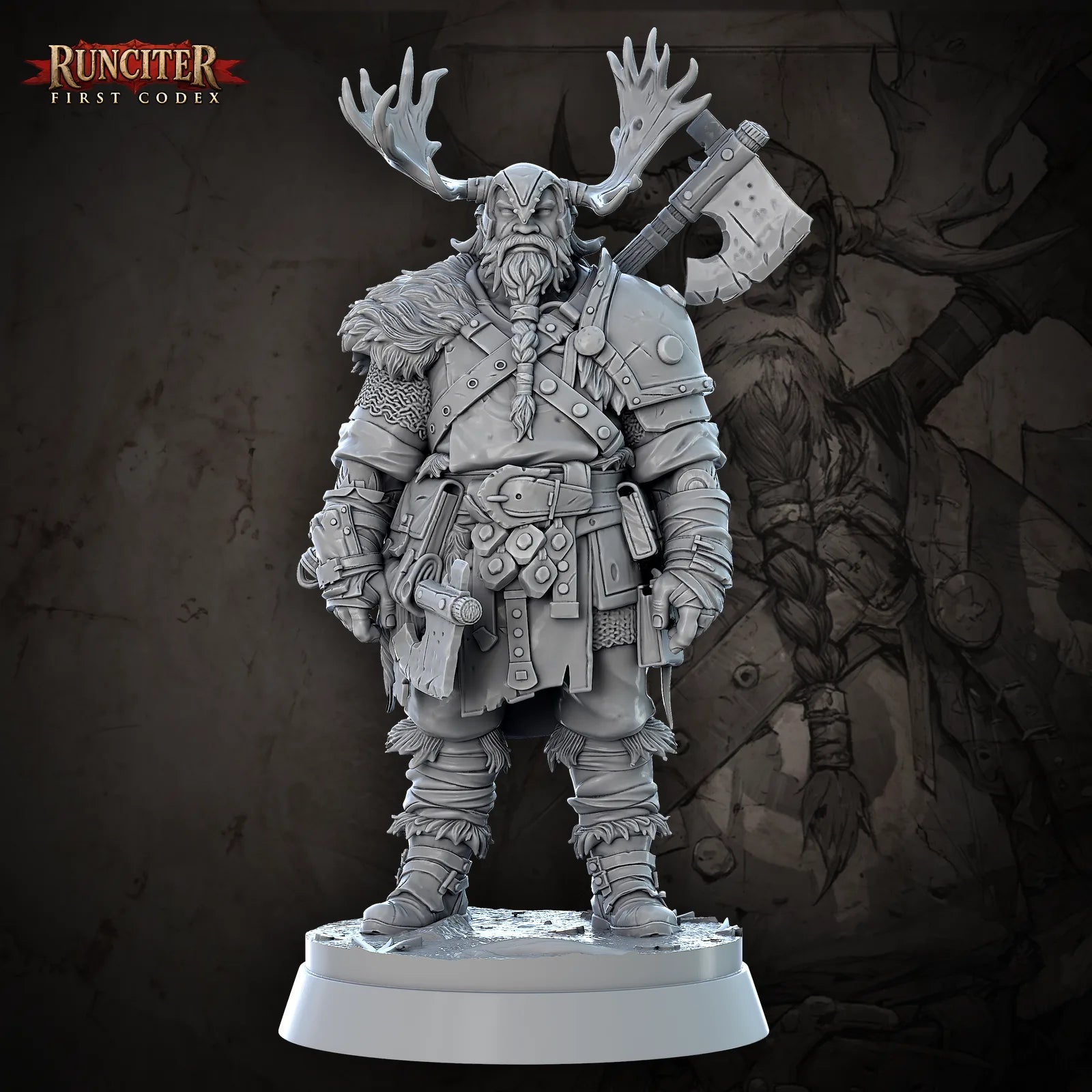 Stormur Stonehand · Male Human Barbarian