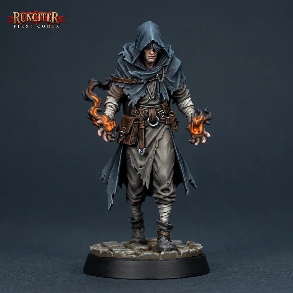 Veridian Shade Weaver · Male Human Sorcerer