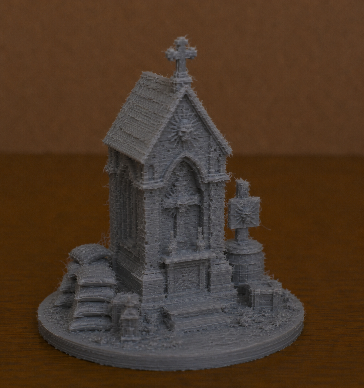 Battlefield shrine terrain, alternate view