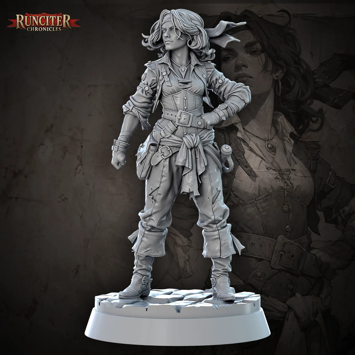 Coralia · Female Human Swashbuckler