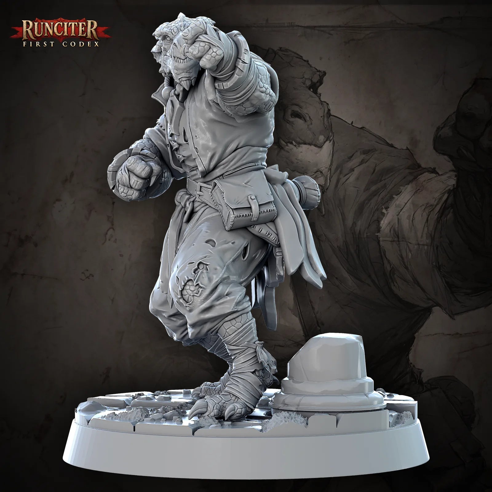 Shale Hearth · Male Dragonborn Monk