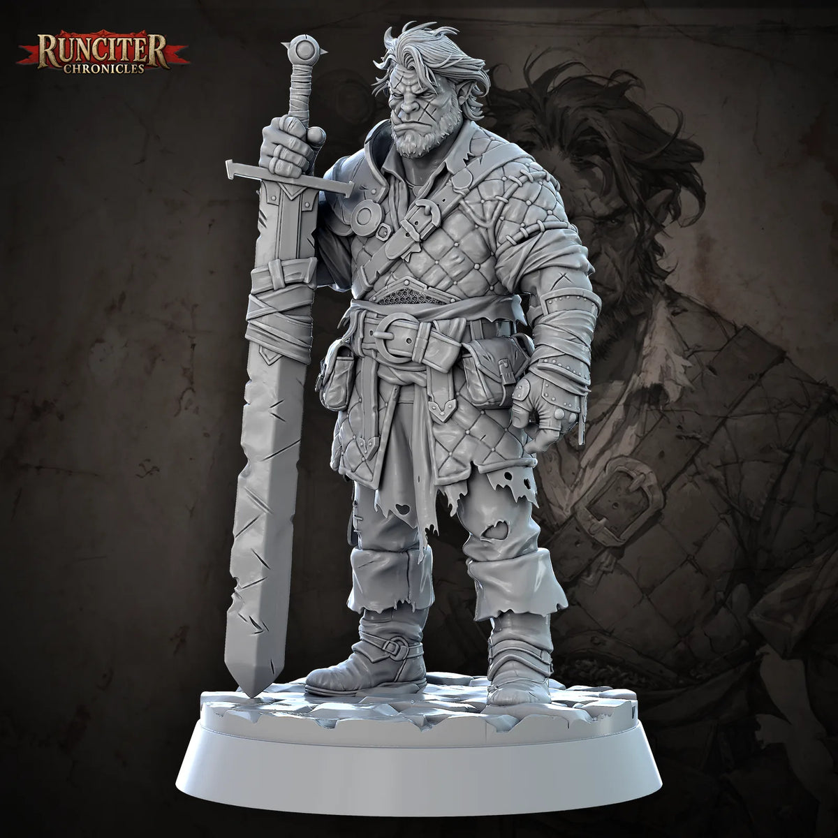 Grak Stonefist · Male Half Orc Fighter