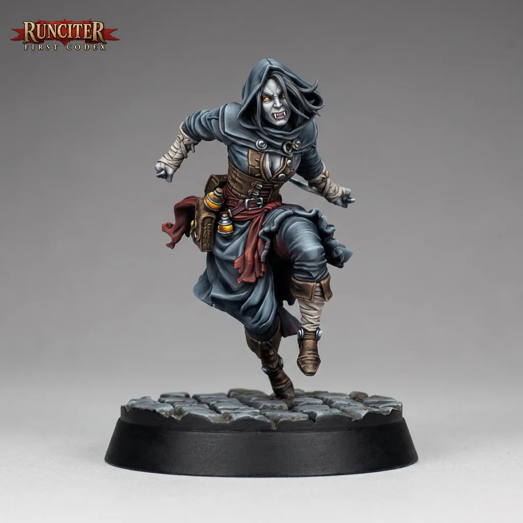 Crimson Shade · Female Dhampir Rogue