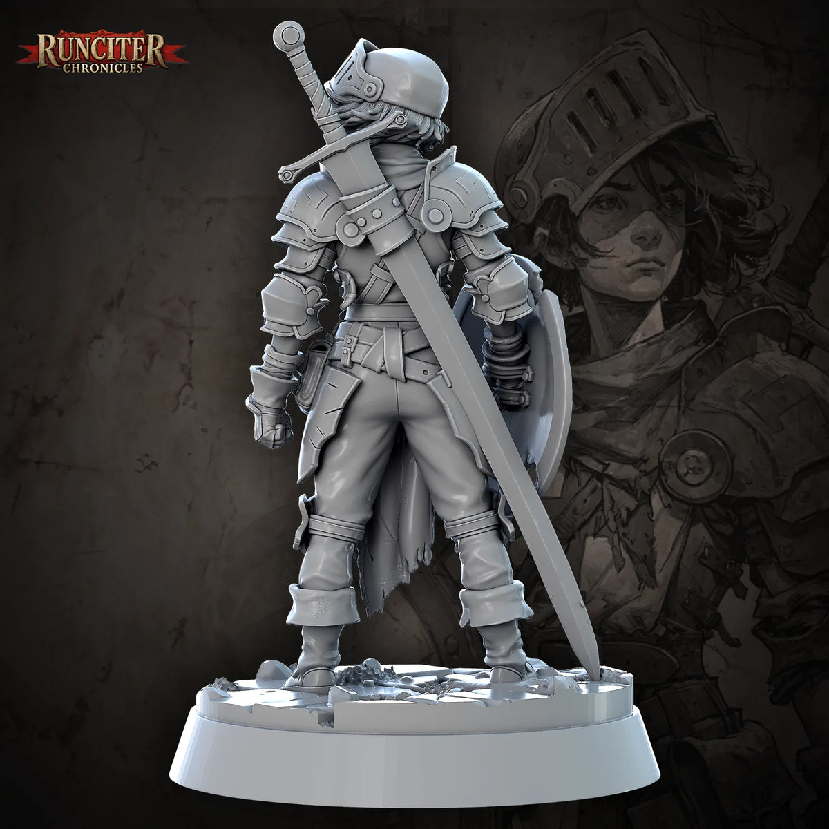 Rowan, the Steadfast Heart · Female Human Paladin