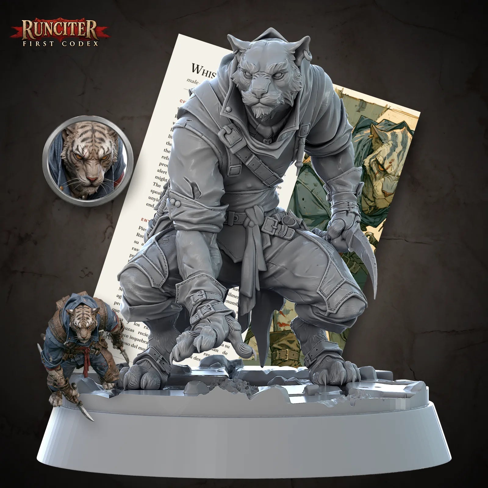 Whisperfoot Kael · Male Tabaxi Rogue