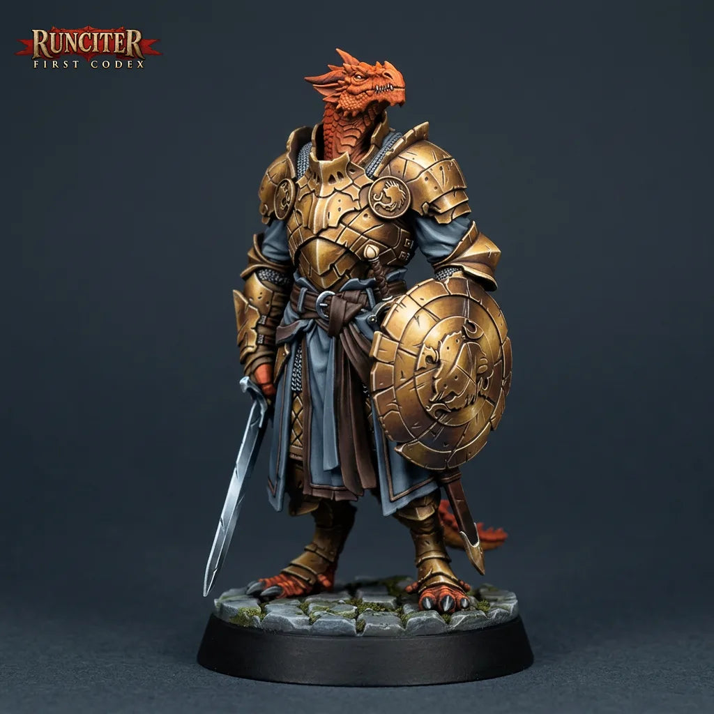 Ignis, Warden of the Fading Scale · Male Dragonborn Paladin