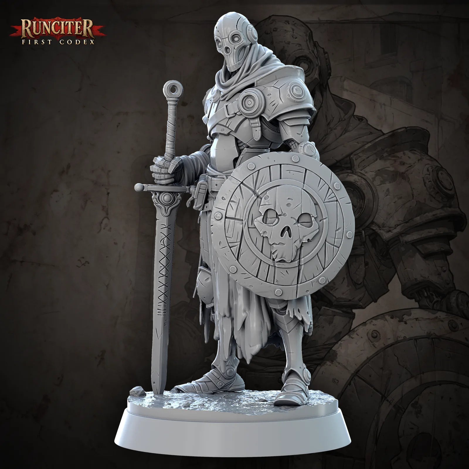 Ferrum, The Steadfast · Male Warforged Fighter