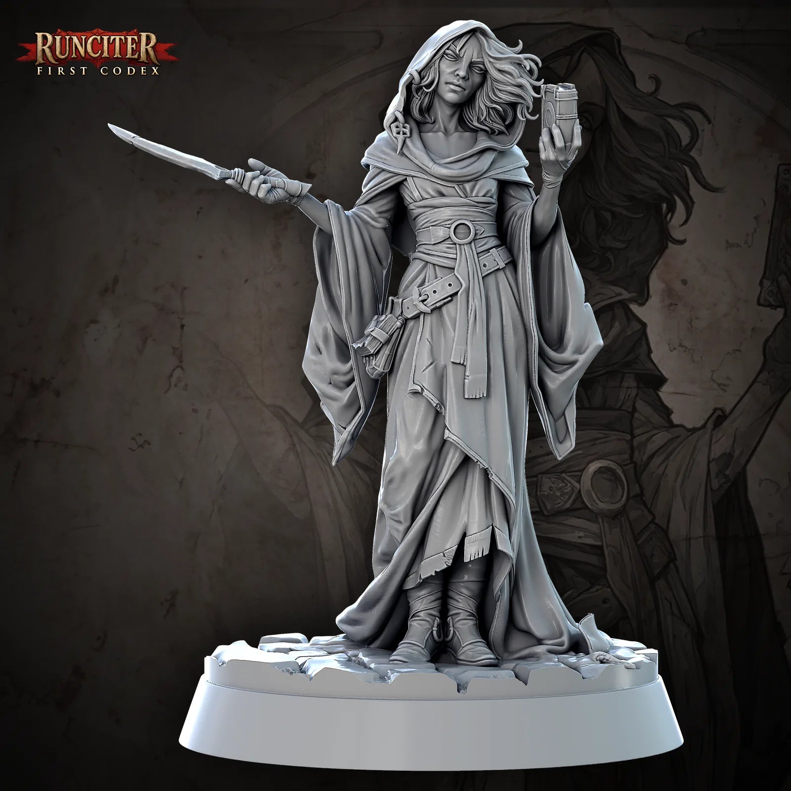 Morwen Shadowbrook · Female Shadar Kai Warlock