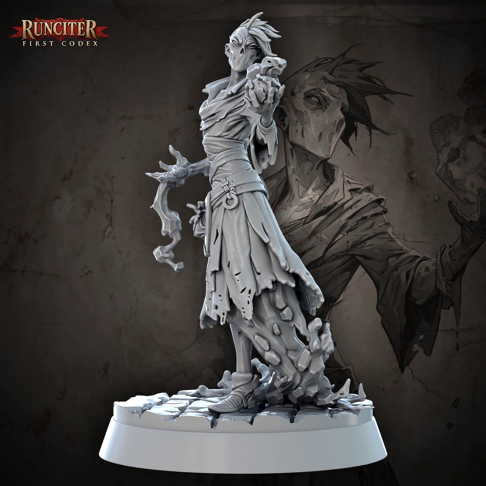 Meltia of the Sundered Veil · Female Plasmoid Sorcerer
