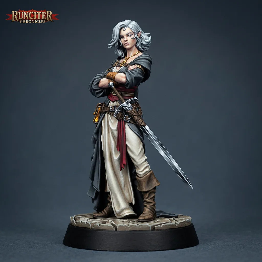 Lyraea Whisperwind · Female Elf Bladesinger