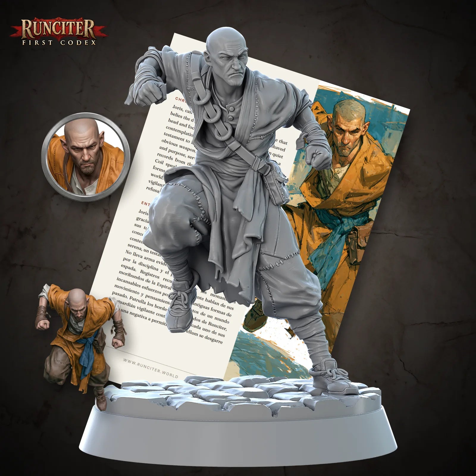 Joris the Unbent · Male Human Monk