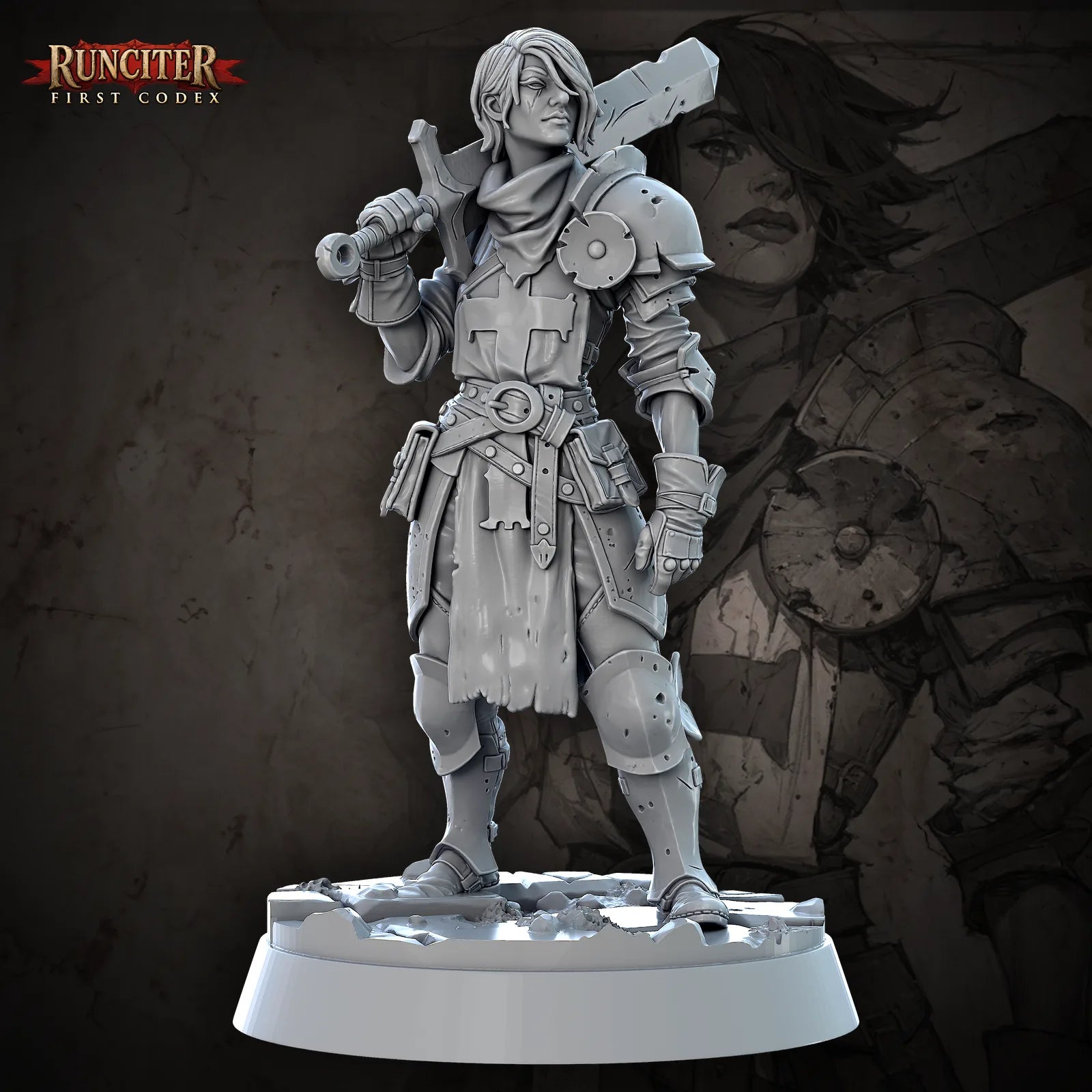 Isolde, the Iron Lament · Female Human Paladin