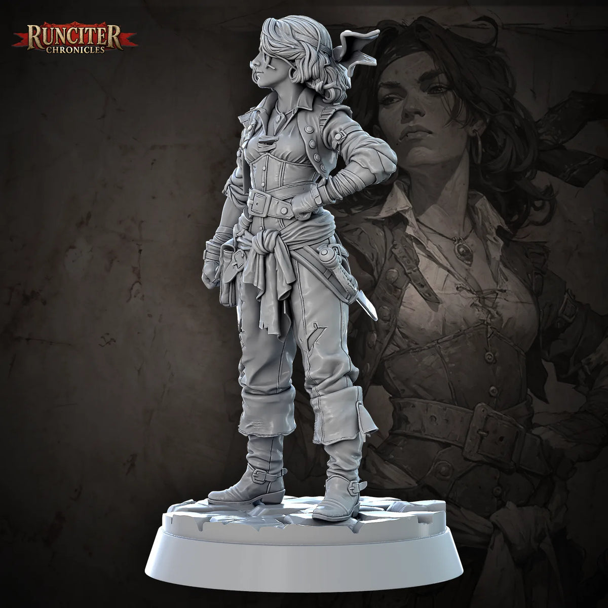 Coralia · Female Human Swashbuckler