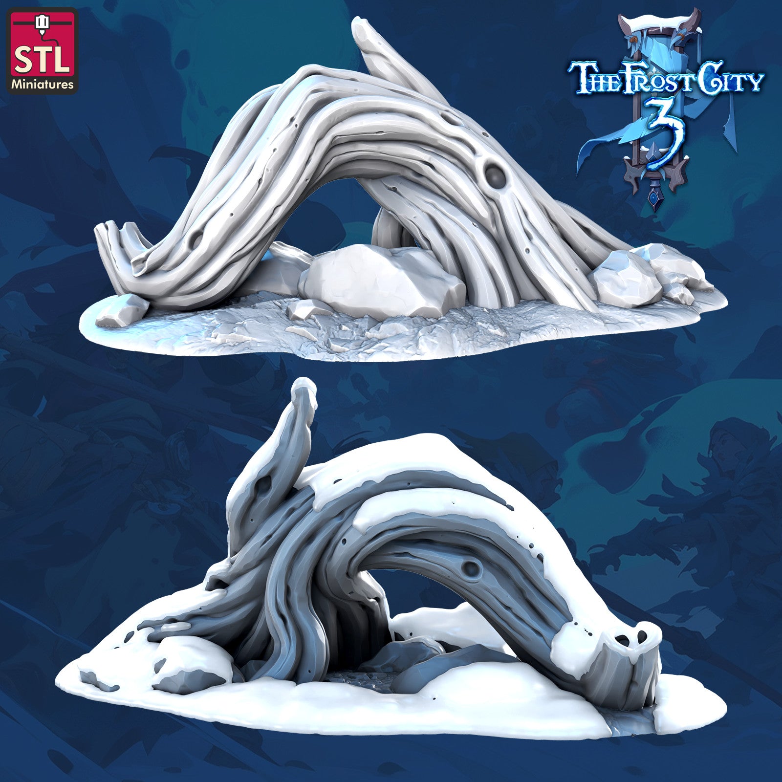 Tree A 28mm resin terrain piece
