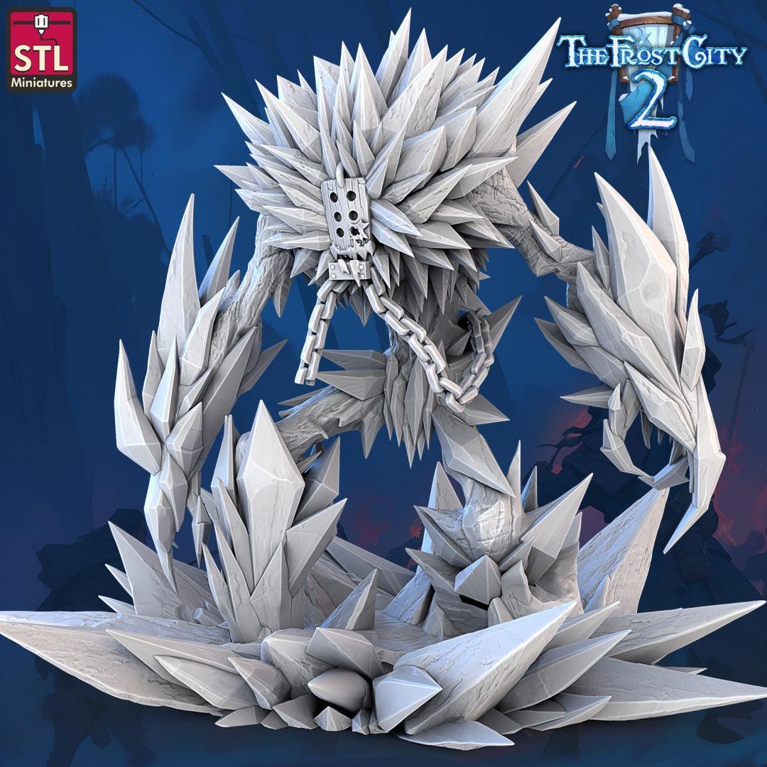 Ice Elemental A 28mm miniature