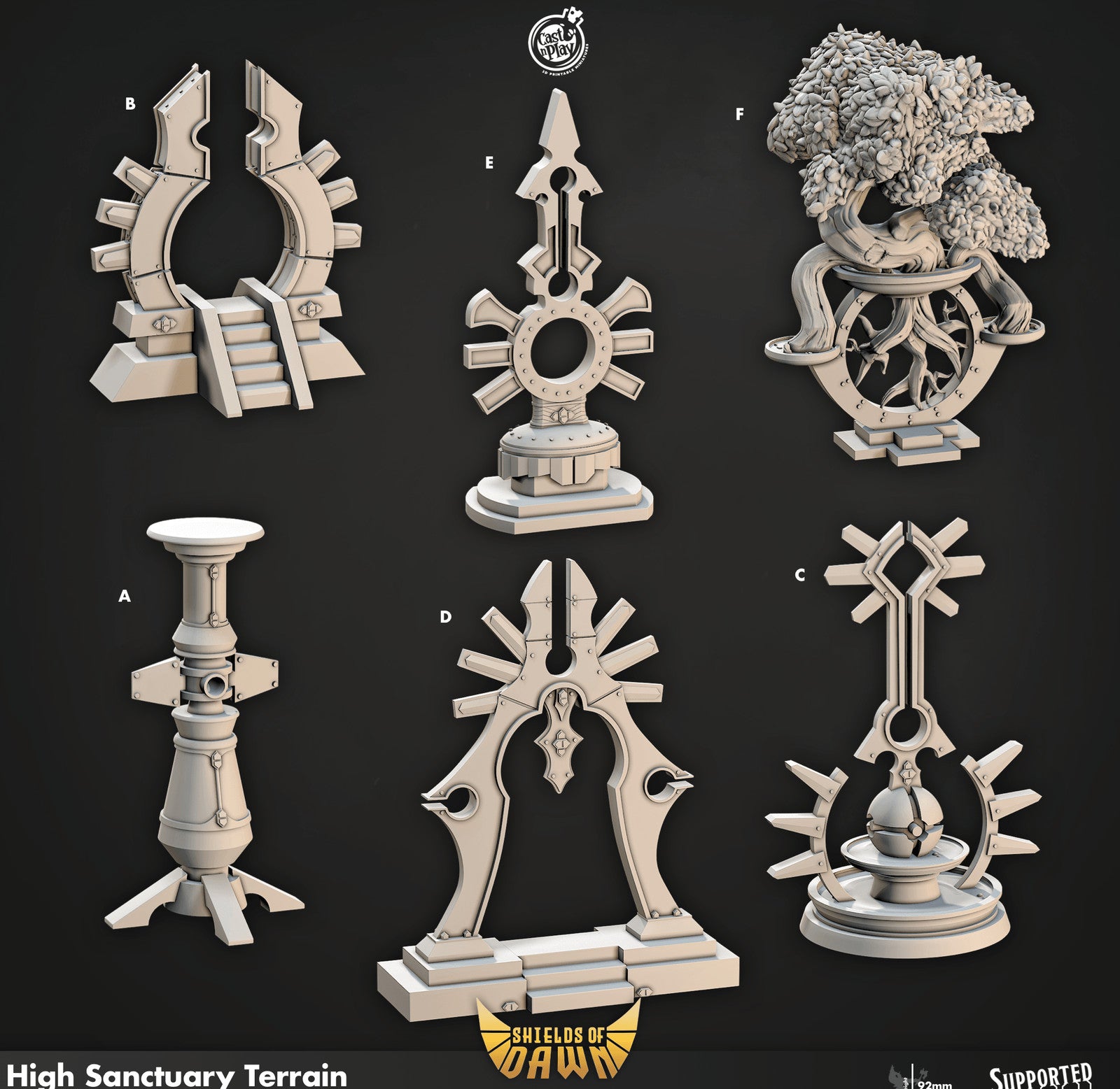 High Sanctuary Terrain Shields of Dawn