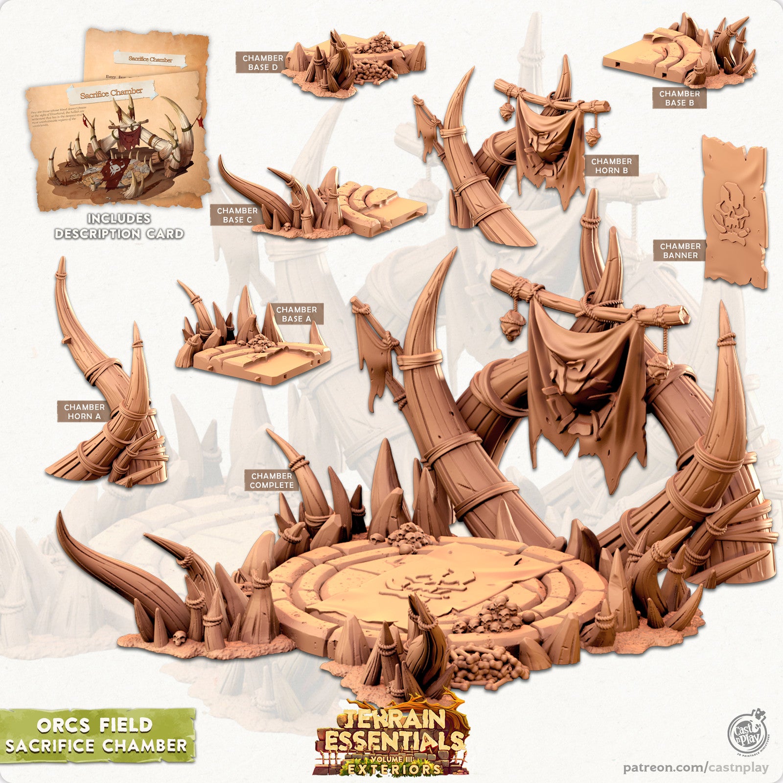 Sacrifice Chamber – Orcs Field Set