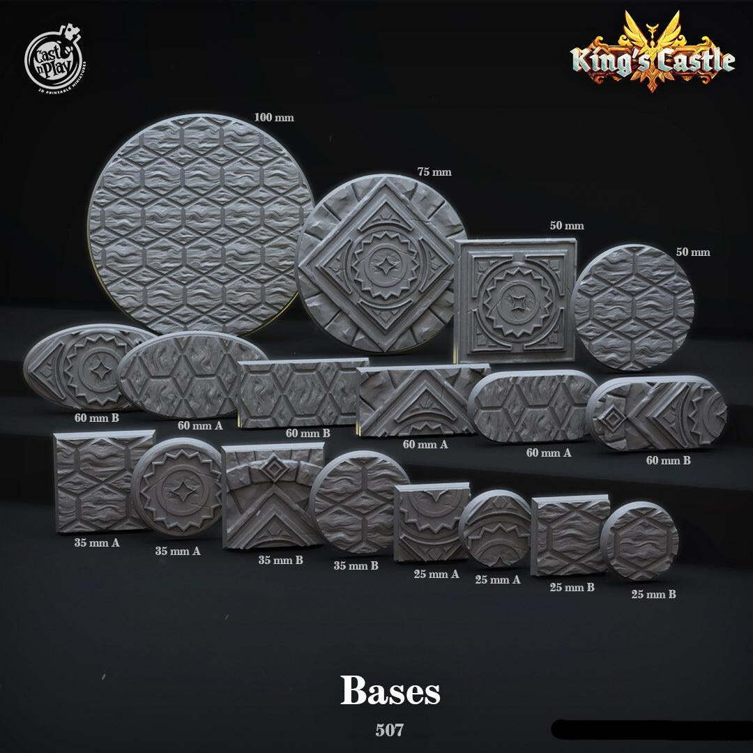 Cast n Play King's Castle Bases Set