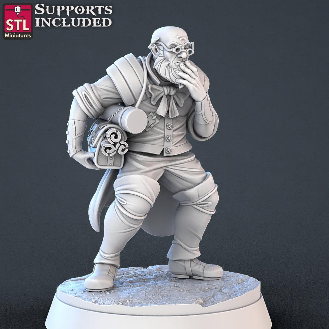 Construction mech miniature