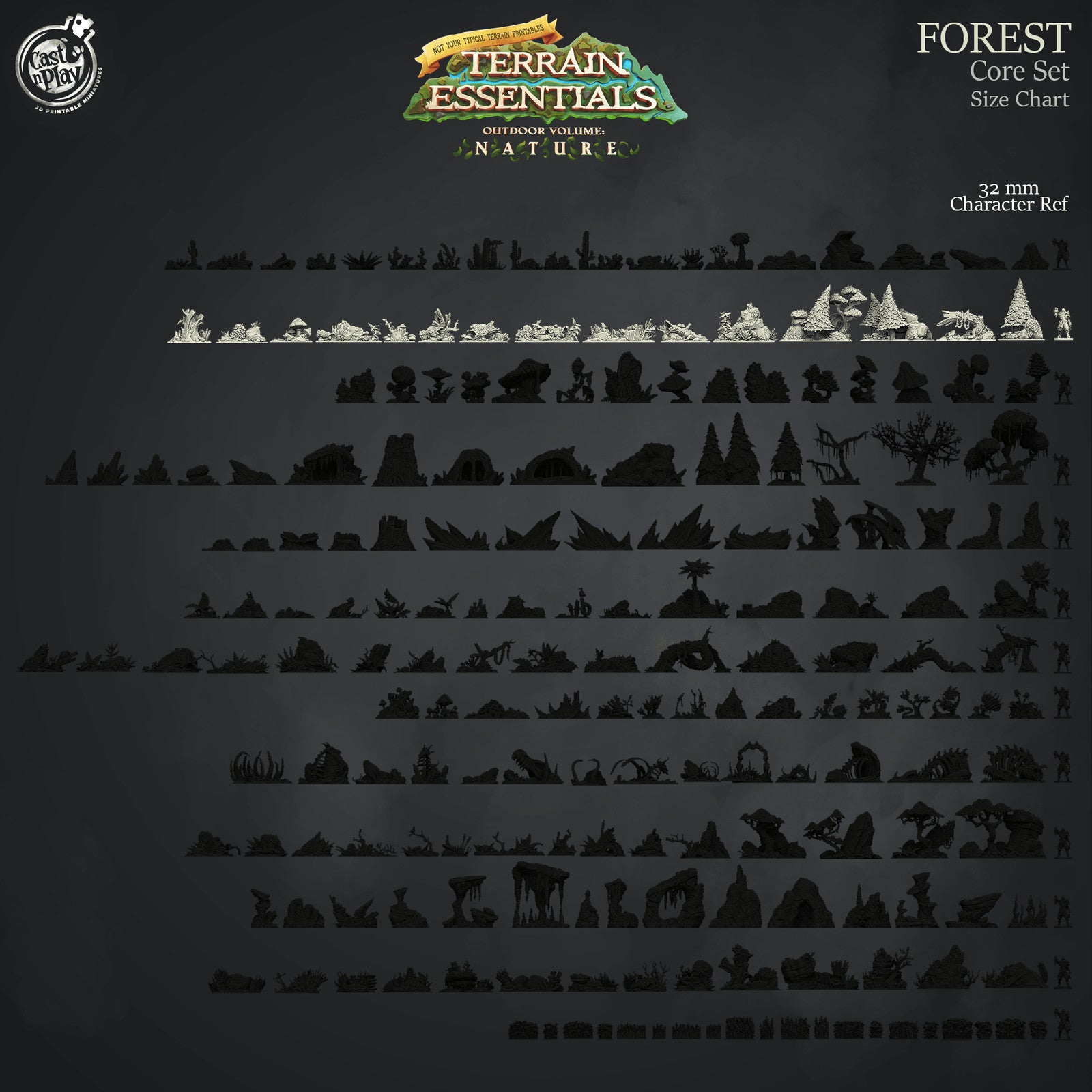 Forest Core Set Forest Terrain Set