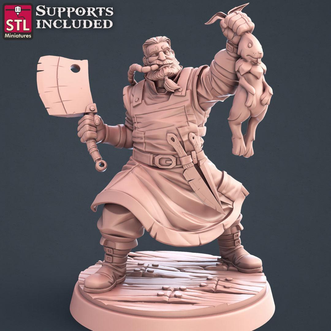Butcher smokehouse terrain piece
